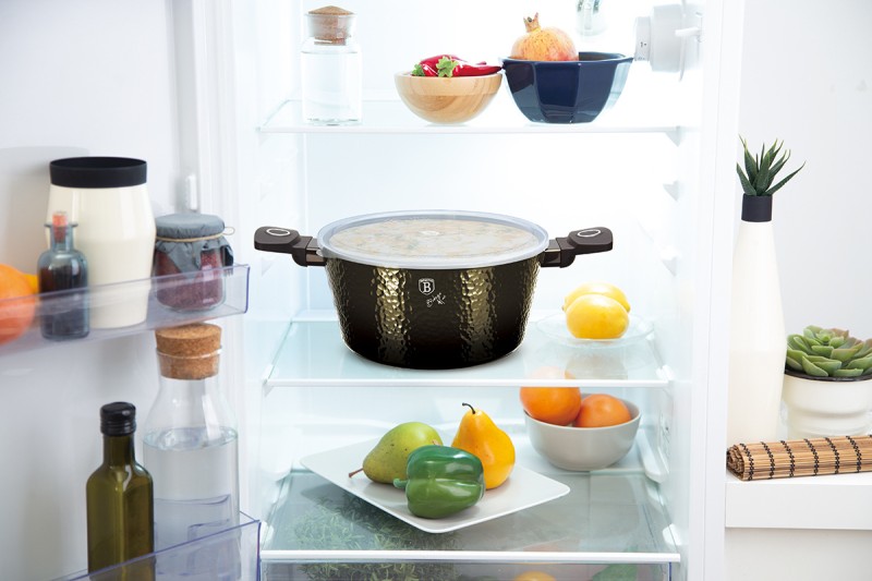 Garnek 4L i patelnia 24cm z powłoką tytanową BERLINGER HAUS PRIMAL GLOSS