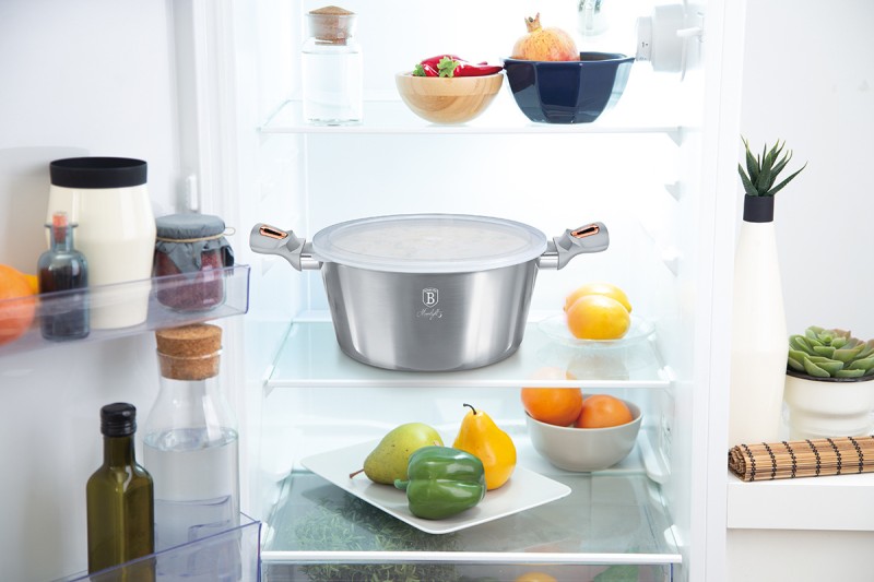 Garnek 4L i patelnia 24cm z powłoką granitową BERLINGER HAUS BH-6070 MOONLIGHT