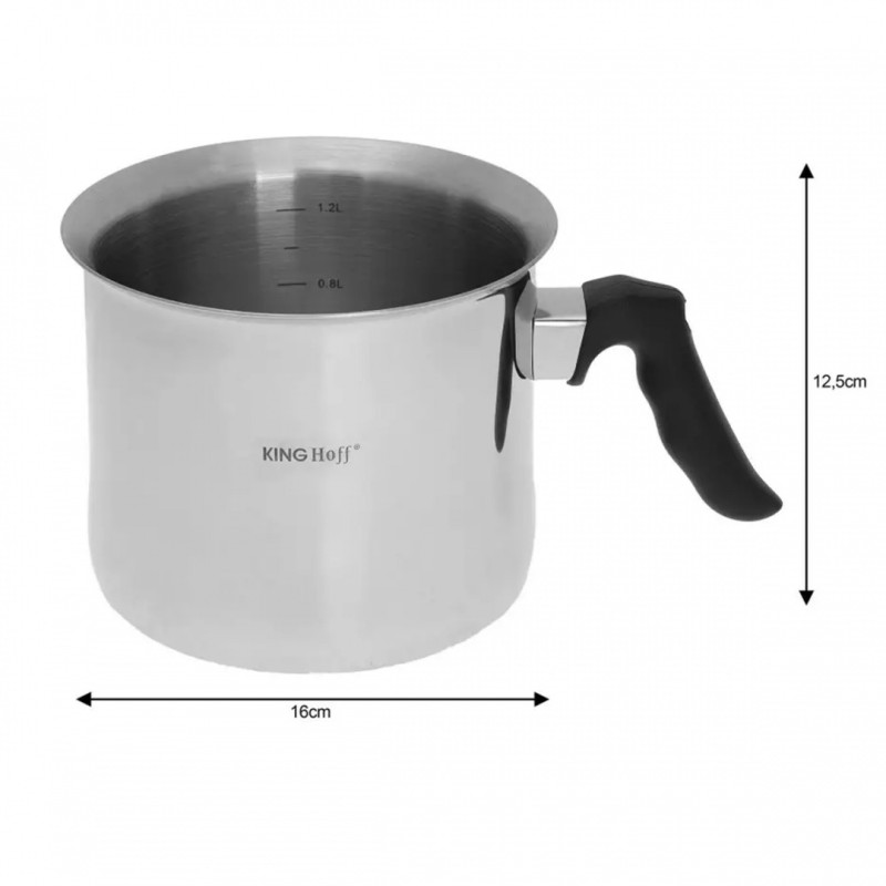 Garnek do mleka 1,5L KINGHOFF