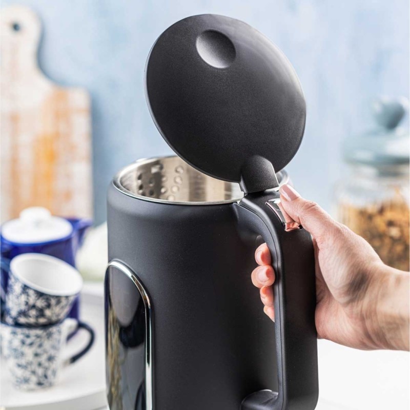 Czajnik elektryczny 1,7L KLAUSBERG czarny LED regulacja temperatury