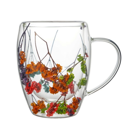 Kubek termiczny z kwiatami 320ml PETER FLOWERS