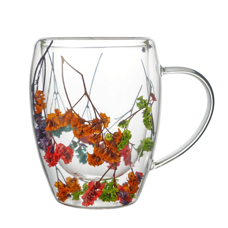 Kubek termiczny z kwiatami 320ml PETER FLOWERS