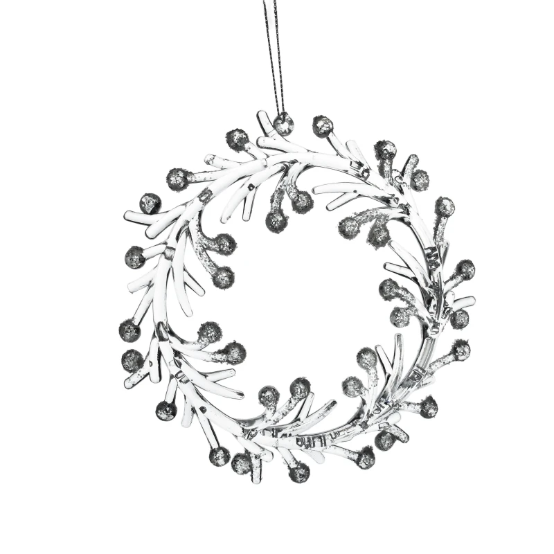 Zawieszka WIANEK/STROIK 15cm SANTA LILA