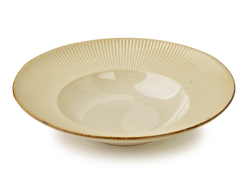Talerz do pasty, zupy 30cm BASIC NATURE