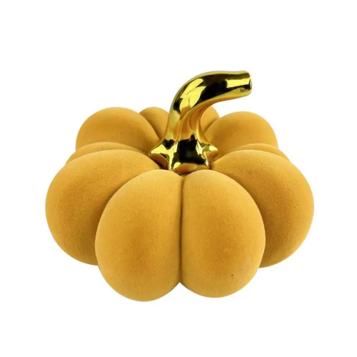 Figura  ceramiczna dynia 19x17,5xh12,5cm MAVE żółta