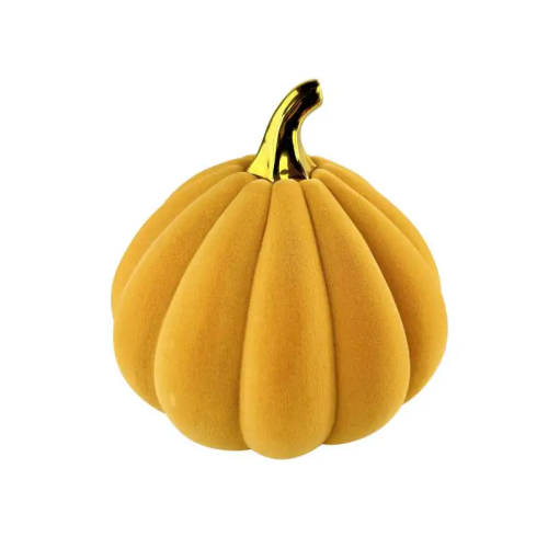 Figura ceramiczna dynia 19x19xh19 MAVE  zółta