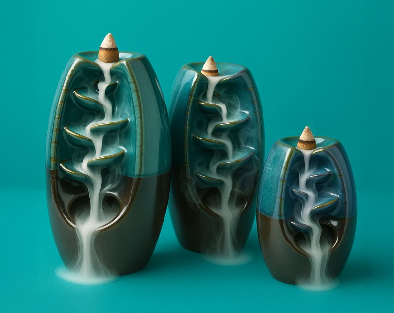 Kominek 8x8x17cm BACKFLOW