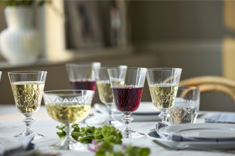 Kieliszki do czerwonego wina ze szkła kryształowego Eaton 260 ml 2 sztuki