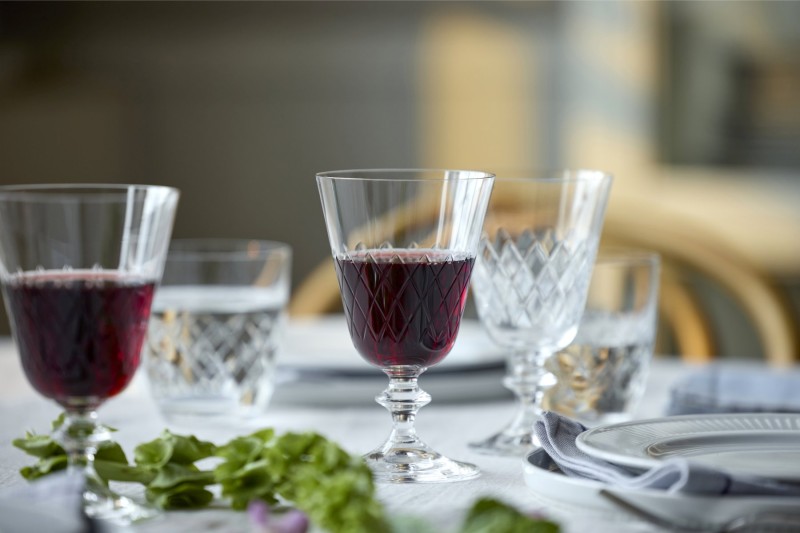 Kieliszki do czerwonego wina ze szkła kryształowego Eaton 260 ml 2 sztuki