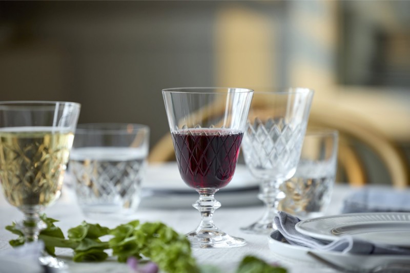 Kieliszki do czerwonego wina ze szkła kryształowego Eaton 260 ml 2 sztuki