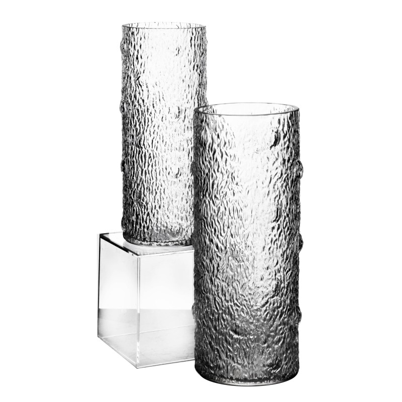 Wazon szklany 11,5x11,5xh29,5cm SERENITE