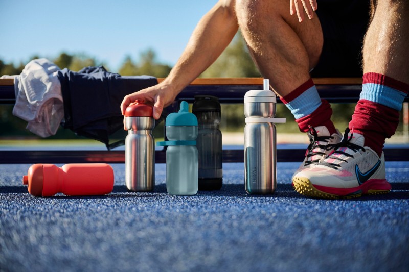 Butelka sportowa termiczna Twist Active 600 ml Mountain Red