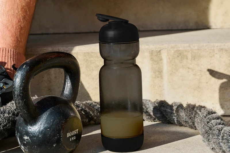 Shaker sportowy Active 800 ml Graphite Black