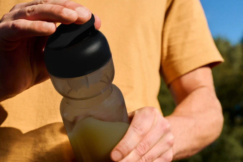 Shaker sportowy Active 800 ml Graphite Black
