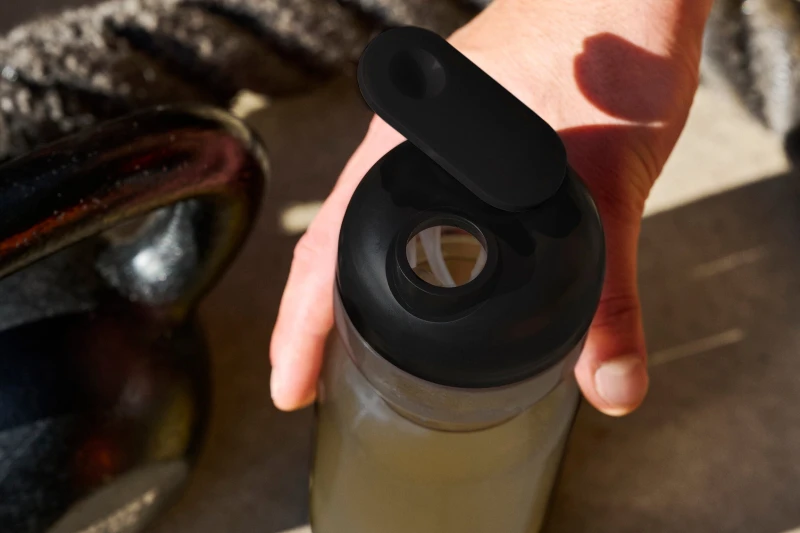 Shaker sportowy Active 800 ml Graphite Black