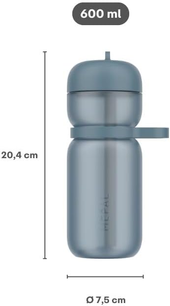 Bidon sportowy ze słomką Flip Active 600 ml Apple Green
