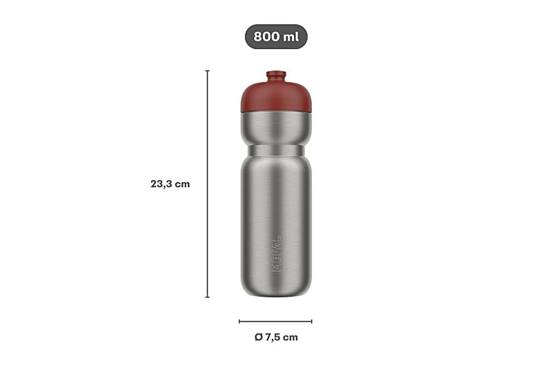 Butelka sportowa stalowa Pull Active 800 ml Midnight Blue