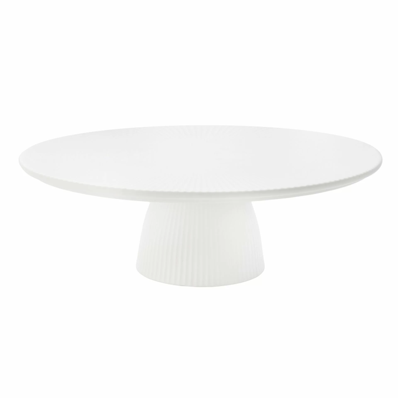 Patera porcelanowa do ciasta, śr.30 cm METRO biała