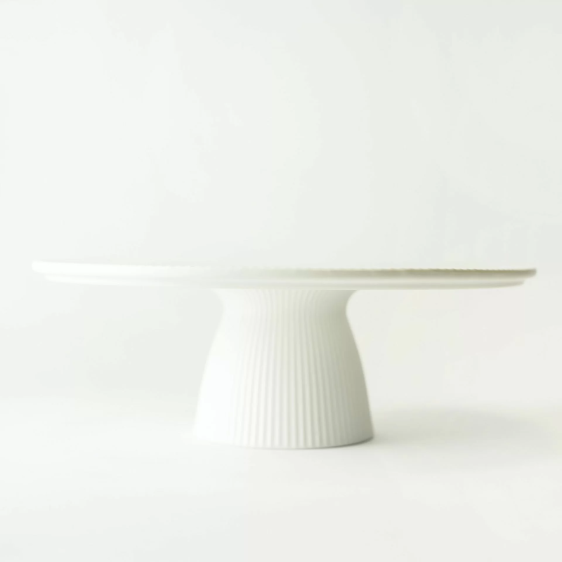 Patera porcelanowa do ciasta, śr.30 cm METRO biała