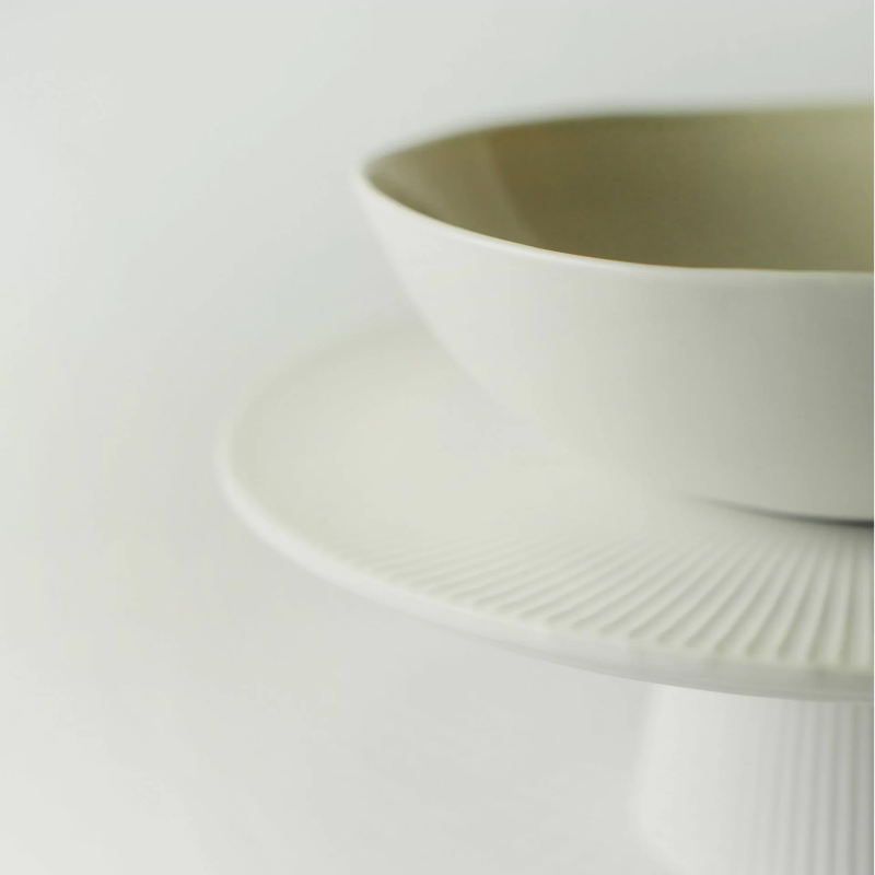 Patera porcelanowa do ciasta, śr.30 cm METRO biała