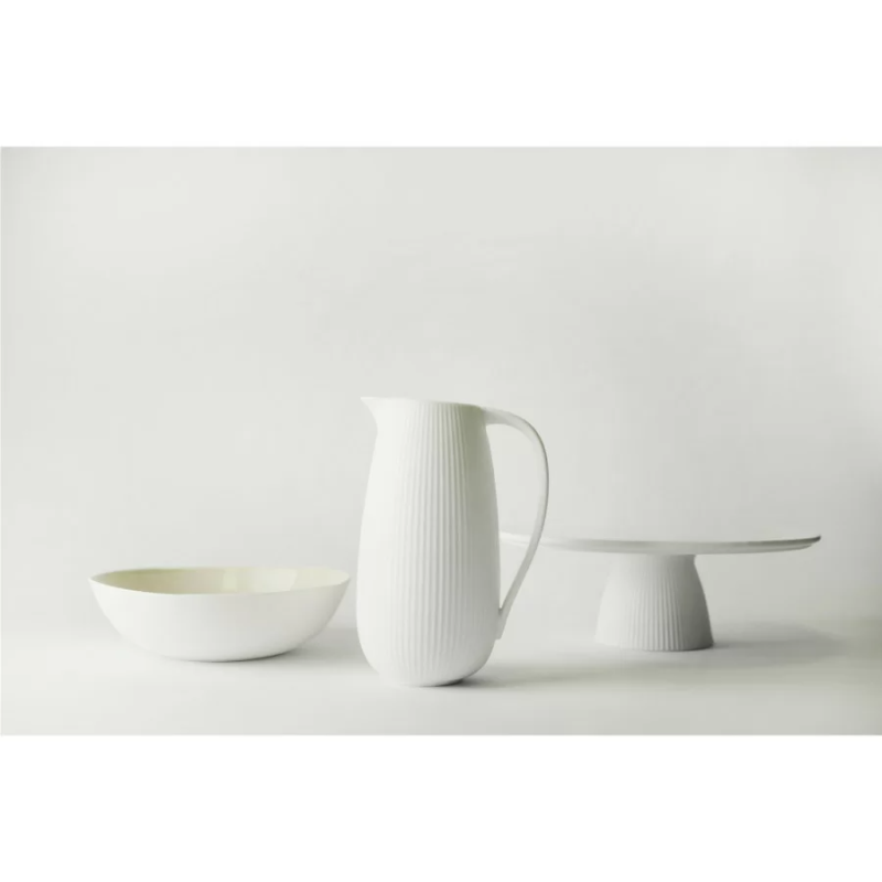 Patera porcelanowa do ciasta, śr.30 cm METRO biała