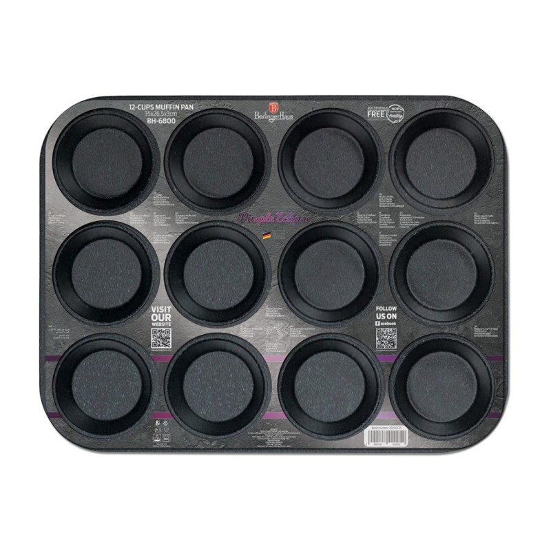 Forma do pieczenia na 12 muffinek BERLINGER HAUS