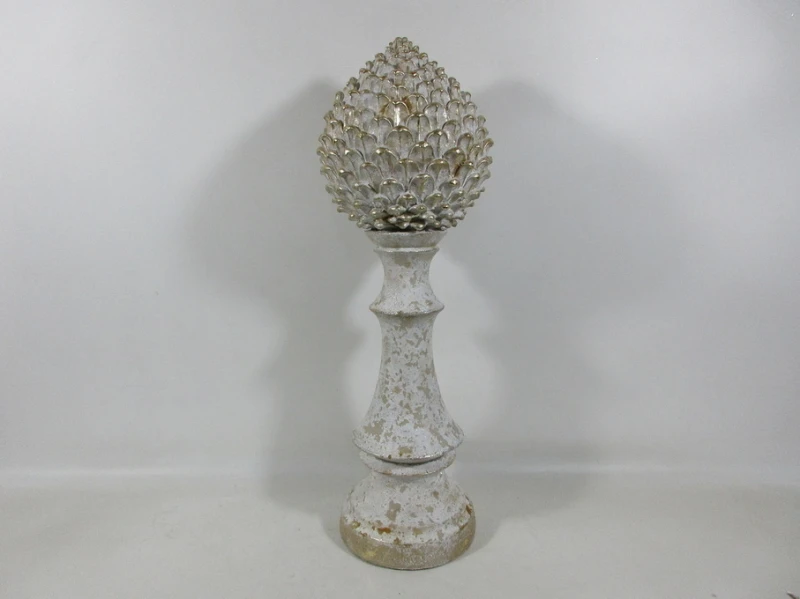 Figura Szyszka na kolumnie17x17xh52cm SANTA LILA