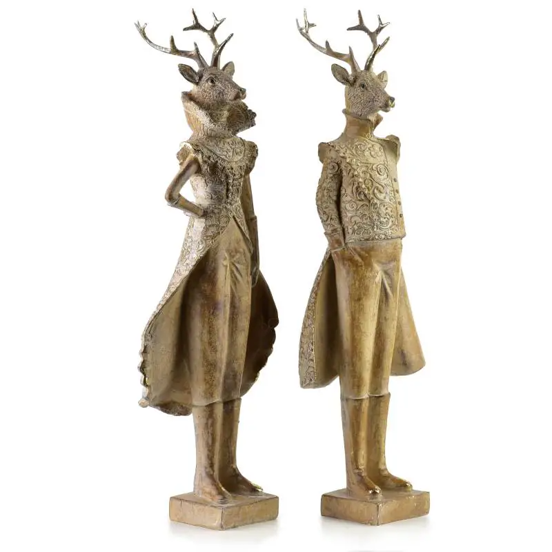 Figura łoś chłopak13,5x10,5x43cm SANTA LILA