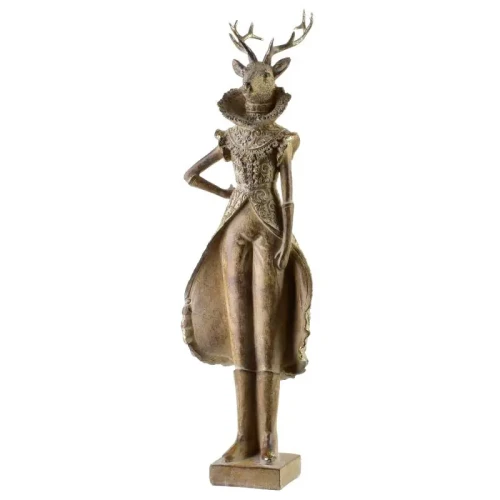 Figura Łoś dziewczyna13,5x10,5x43cm SANTA LILA
