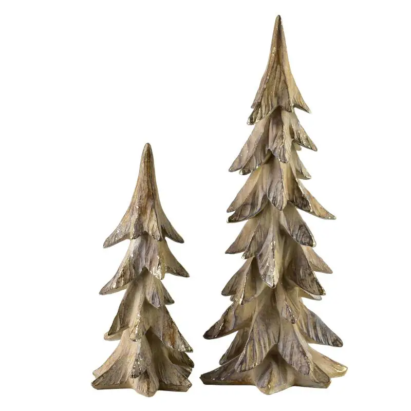 Figura choinka 14x13,5x28,5cm SANTA LILA