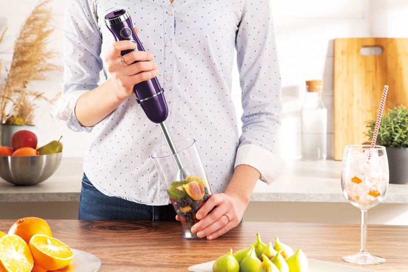 Blender ręczny BERLINGER HAUS 500W fioletowy