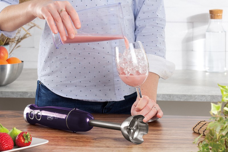 Blender ręczny BERLINGER HAUS 500W fioletowy