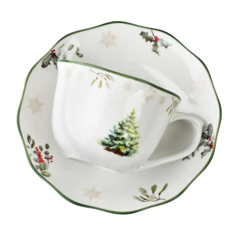 Filiżanka ze spodkiem 220ml SANTA LILA