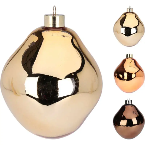 Bombka szklana 6cm złota