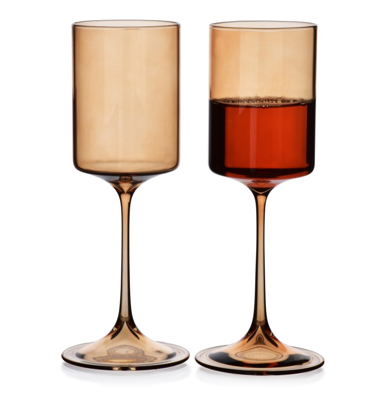 Komplet 4 kieliszków 300ml borokrzemowe 7x7xh22cm ROMANE