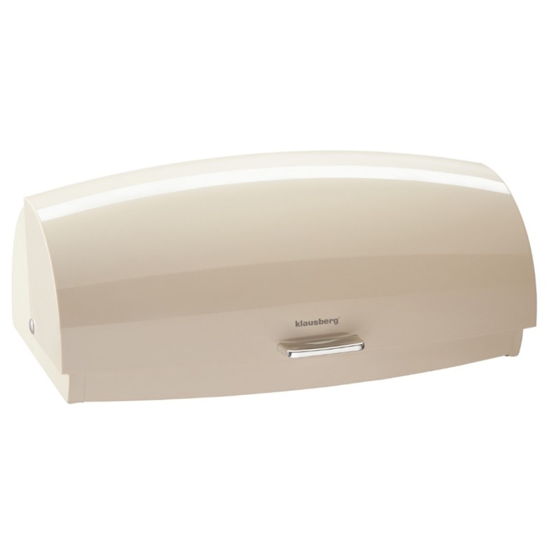 Chlebak pojemnik stalowy na pieczywo KLAUSBERG bezowy