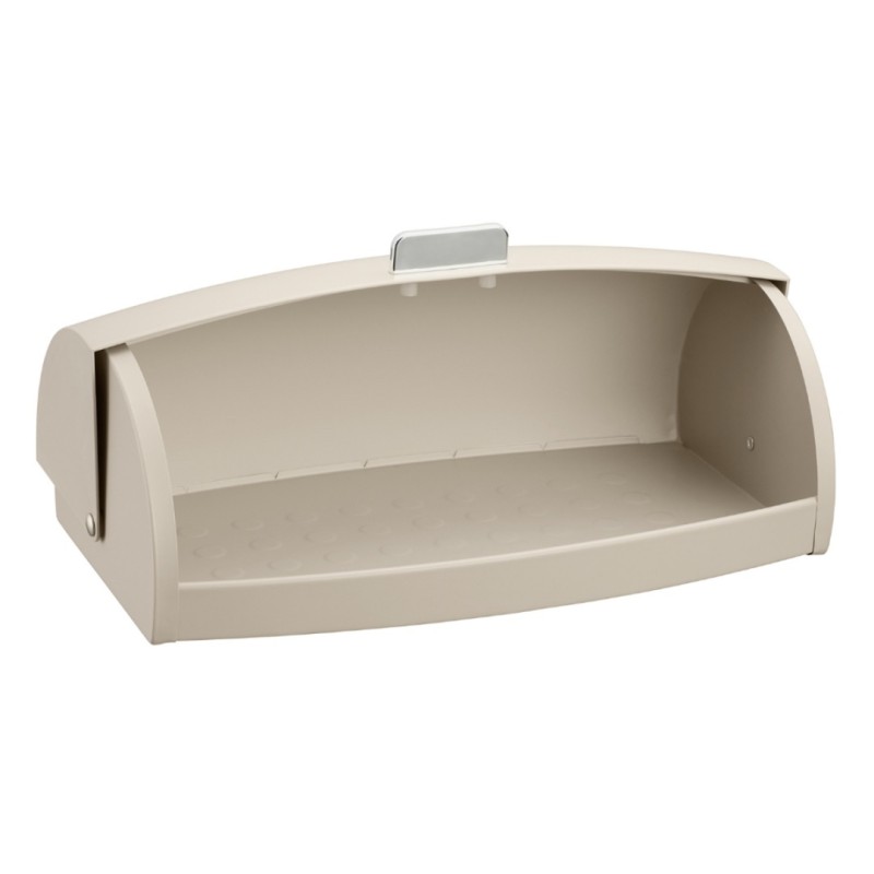 Chlebak pojemnik stalowy na pieczywo KLAUSBERG bezowy