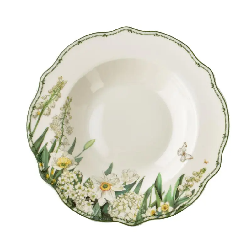 Komplet zestaw obiadowy 18 części LEA ELEGANT wiosenny