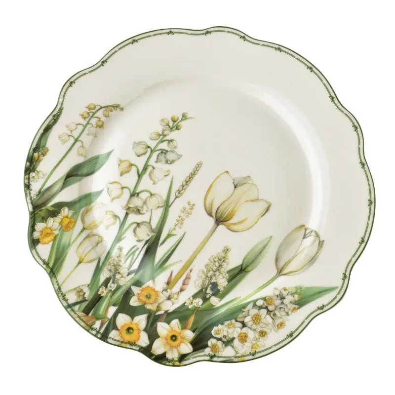 Komplet zestaw obiadowy 18 części LEA ELEGANT wiosenny