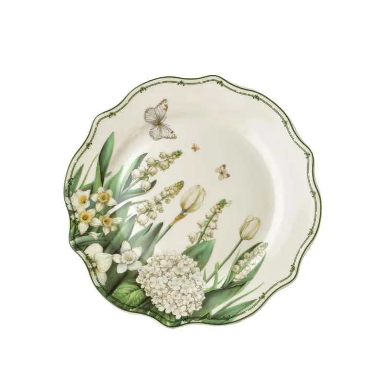 Komplet zestaw obiadowy 18 części LEA ELEGANT wiosenny