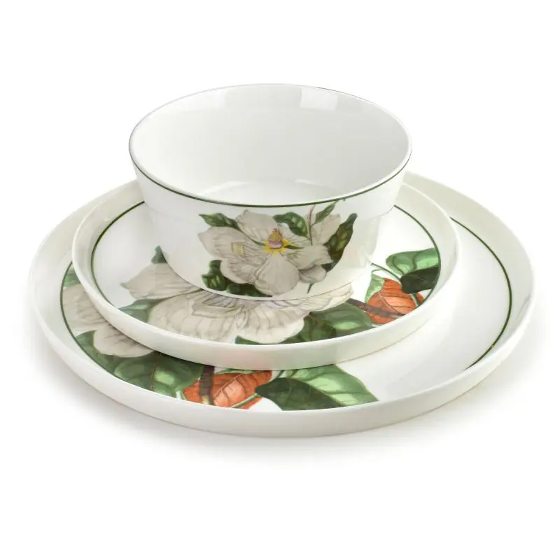 Komplet zestaw obiadowy 18części LEA TREE