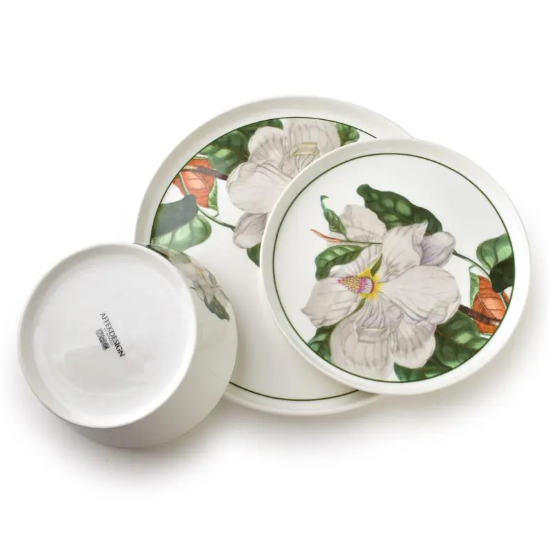 Komplet zestaw obiadowy 18części LEA TREE