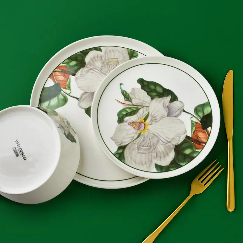 Komplet zestaw obiadowy 18części LEA TREE