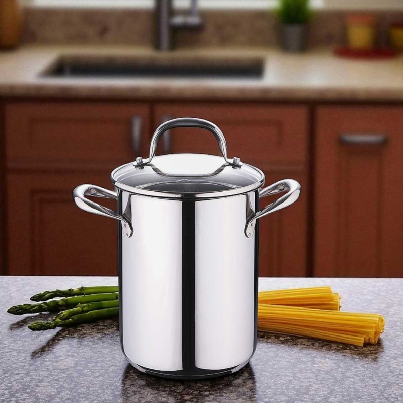 Garnek do gotowania szparagów spaghetti 4,2L BERGNER GOURMET LINE
