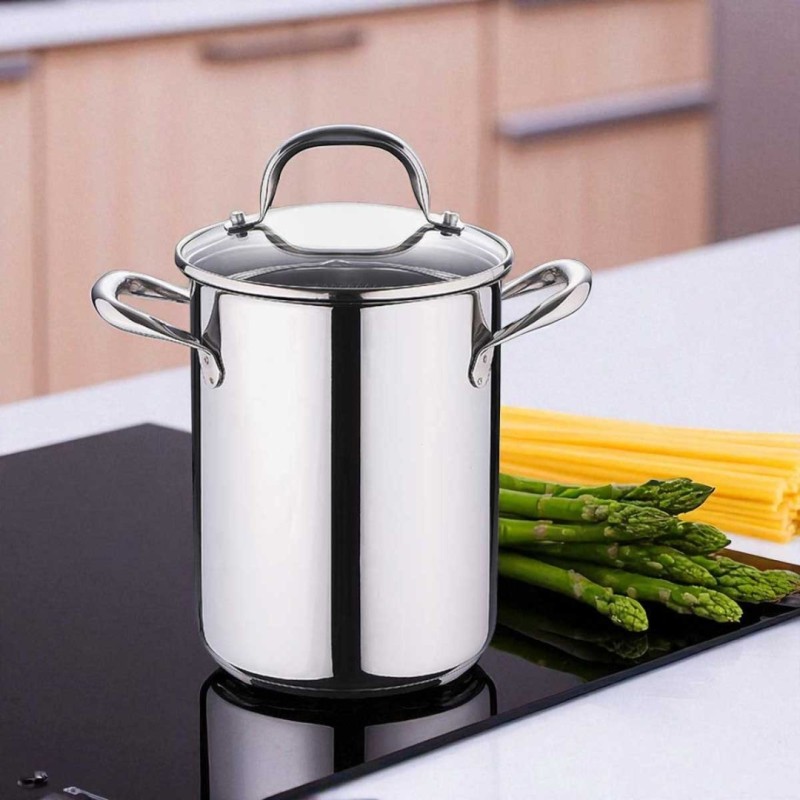 Garnek do gotowania szparagów spaghetti 4,2L BERGNER GOURMET LINE