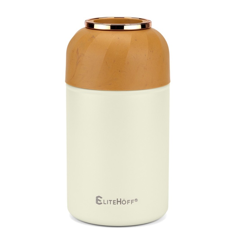 Termos obiadowy z miską i składaną łyżką 1050ml Z MISKĄ I SKŁADANĄ ŁYŻKĄ E-8248
