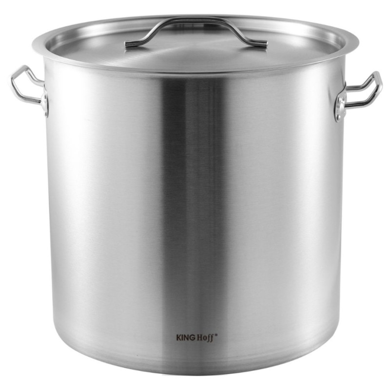 Garnek gastronomiczny z pokrywą stalową 33L KINGHOFF