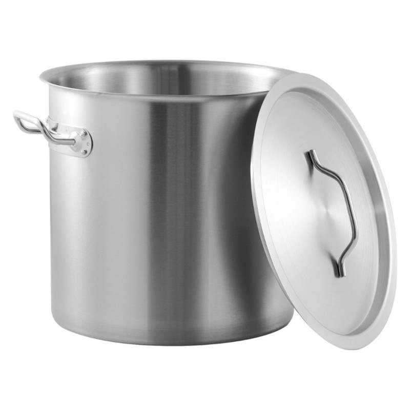 Garnek gastronomiczny z pokrywą stalową 17L KINGHOFF