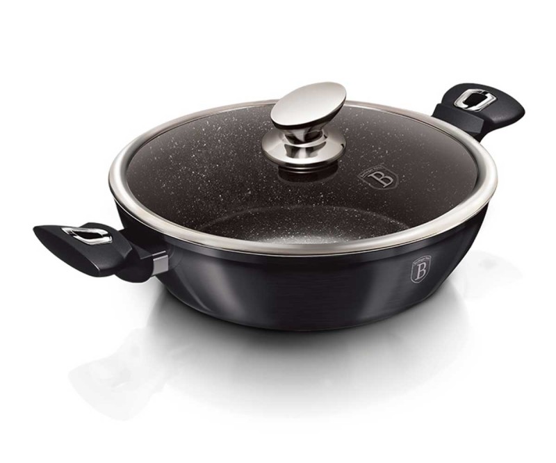 Garnek z powłoką granitową 28cm BERLINGERHAUS CARBON PRO