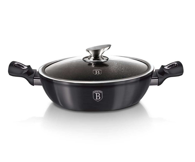 Garnek z powłoką granitową 28cm BERLINGERHAUS CARBON PRO